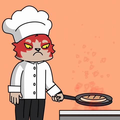Hungry Chef GIF by Apex Wolf Pack