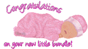 baby girl STICKER