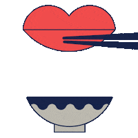 hungry japan Sticker by Momax