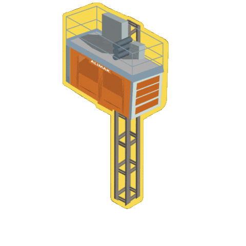 Elevator Sticker by Core Scaffold