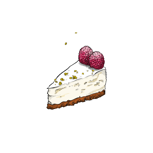 factoryandco food yummy cake yum Sticker