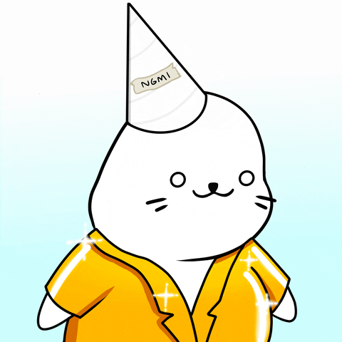 Illustration Blinking GIF by Sappy Seals Community