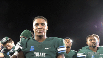 greenwave football athletics tulane bryant GIF