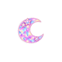 Crescent Moon Moons Sticker