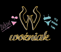 WozniakLLC sparkle bikini diamond competition GIF