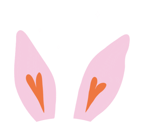 southparkmall giphyupload bunny bunny ears Sticker