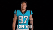 North Carolina Reaction GIF by Carolina Panthers