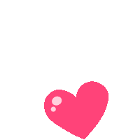 dalsogeum love happy heart pink Sticker
