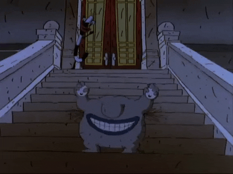 happy aaahh real monsters GIF
