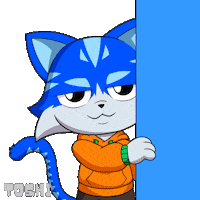 Cat Ok Sticker by Toshithecat