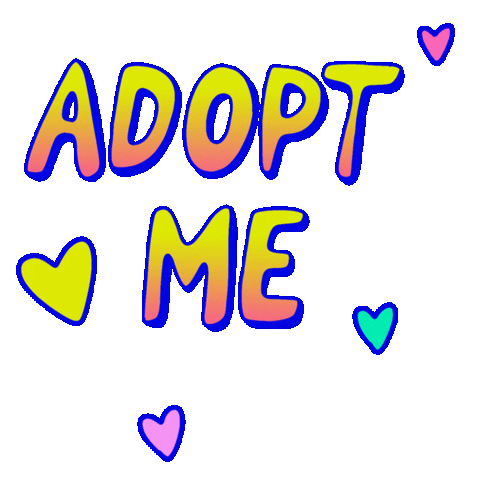 Cat Adopt Sticker by Sarah The Palmer