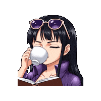 One Piece Robin Sticker by Elena K