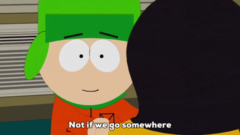 nervous kyle broflovski GIF by South Park 