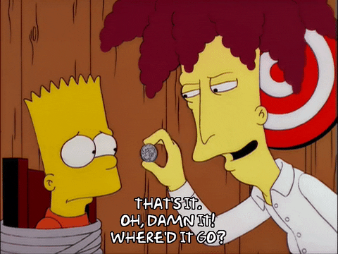 happy bart simpson GIF