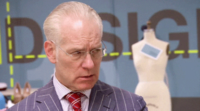 unimpressed project runway GIF by RealityTVGIFs