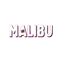 Malibu The Bu Sticker by Champ Camp