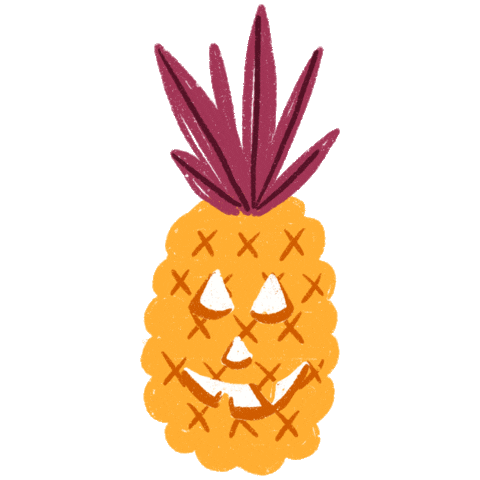 Flickering Trick Or Treat Sticker