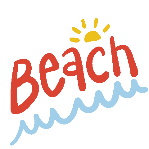 Summer Beach Sticker