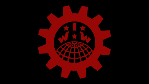 Gear Union GIF by Industrial Workers of the World