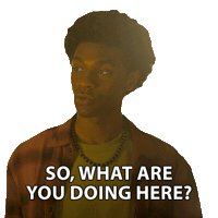 Awkward Tell Me Sticker by NETFLIX