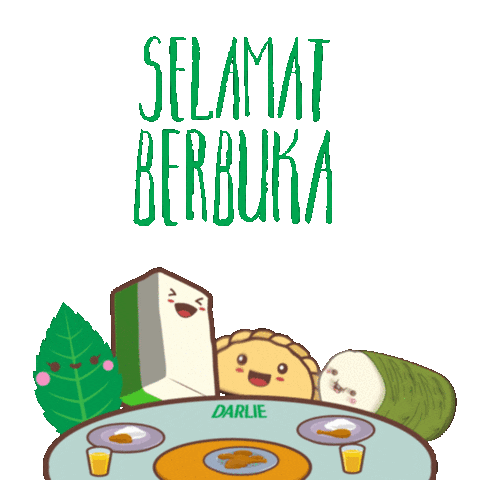 Ramadan Iftar Sticker by DARLIE MY