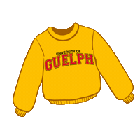 Sweater Sticker by @UniversityOfGuelph