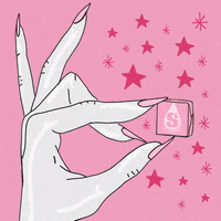 pink starburst GIF