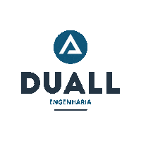 DUALLENGENHARIA logo tag engenharia duall Sticker