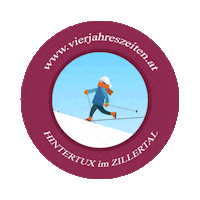 HotelVierJahreszeiten winter hotel urlaub osterreich Sticker