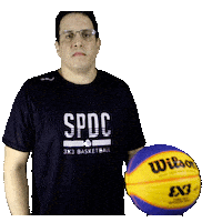 SPDC basketball kenny wilson bola Sticker