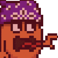 Angry Pixel Art Sticker by Potatozzz by 9GAG