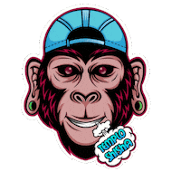 eltemplodelashisha relax smoke monkey reviews Sticker