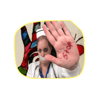 NursesAgainstViolence covid anxiety mentalhealth burnout Sticker