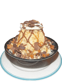 Shaved Ice Chocolate Sticker by Major Food Group