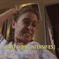 Intensifies First Aid GIF by zoefannet