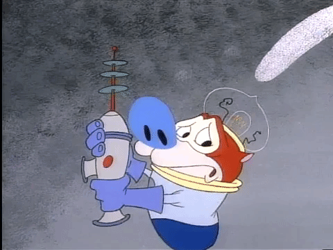 ren and stimpy nicksplat GIF