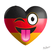 German Love Sticker by PEEKASSO