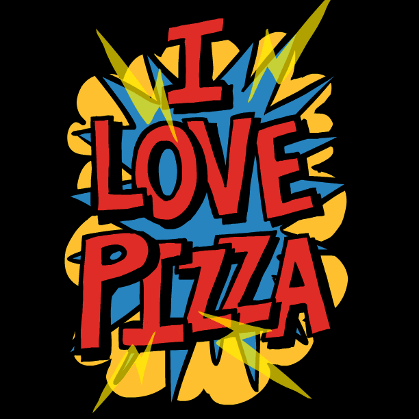 I Love Pizza GIF by LookHUMAN