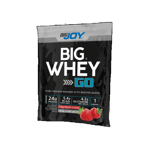 Strawberry Whey Sticker by Bigjoy