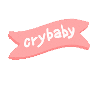 Sad Cry Baby Sticker by Tilly & Type