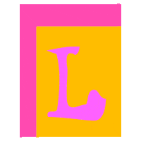 Abc D Sticker by Carlota Menezes