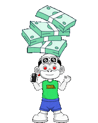 Money Flex Sticker by Zhot