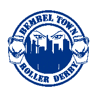 BembelTownRollerDerby sport germany skate frankfurt Sticker