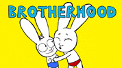 I Love You Hug GIF by Simon Super Rabbit