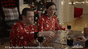 Christmas Pjs GIF by Hallmark Mystery