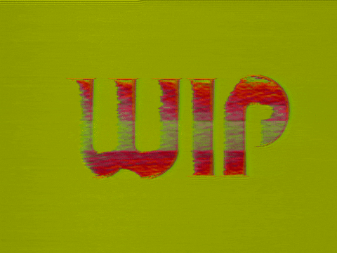 Glitch Text GIF