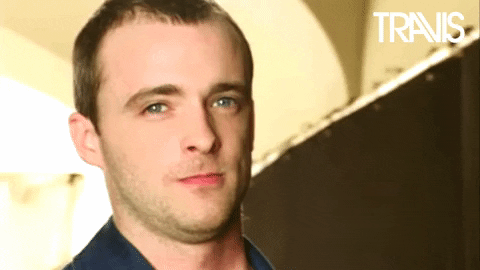 Fran Healy Reaction GIF by Travis