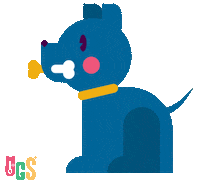 fitdogsintown dog tail dit2 dit5 Sticker