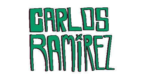 carlos ramirez artist Sticker by deladeso