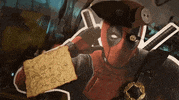 piratesparley deadpool pirate pirates parrot GIF